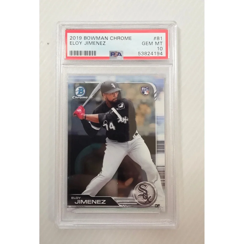 Bowman Chrome Eloy Jimenez Rookie Card PSA 10 Multi Excellent #81